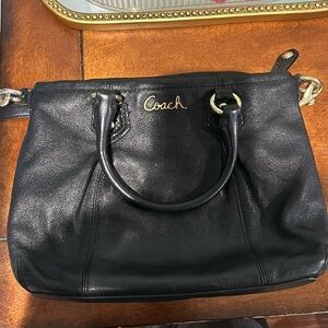 Black coach bag